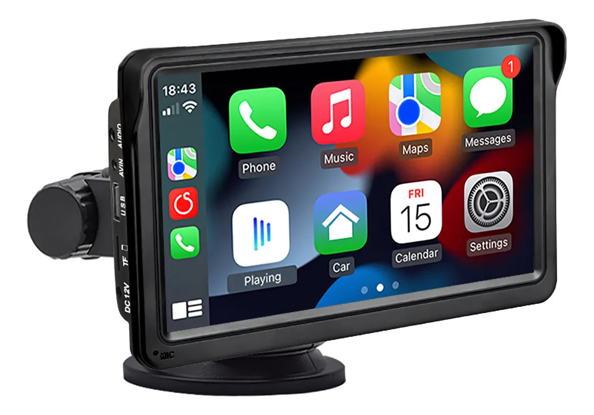 🚗 SmartDrive 7” – Pantalla Inteligente Universal CarPlay & Android Auto