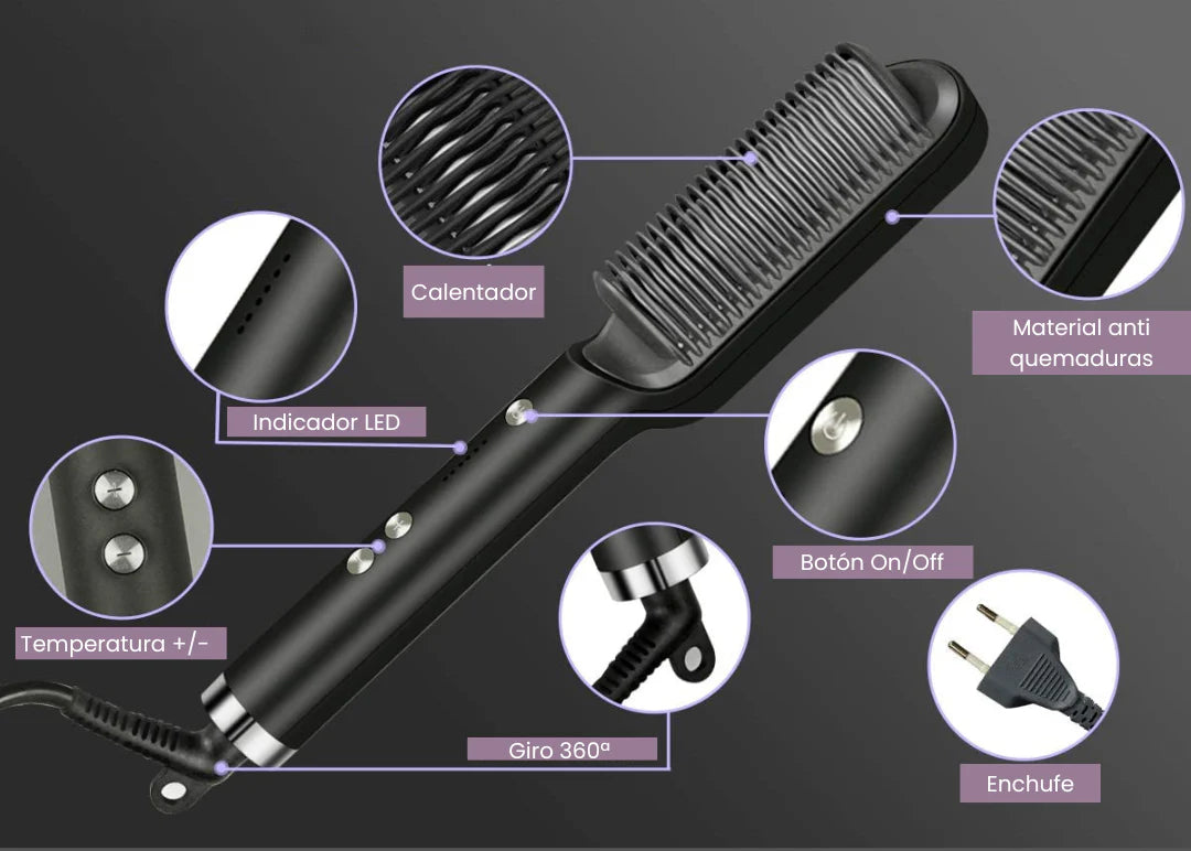 ¿Cabello liso en 5 minutos? Sí… y sin dañarlo 💁‍♀️✨