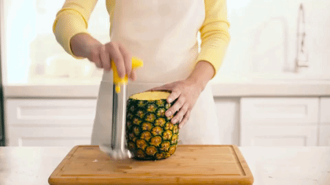 🍍 PineXpress Pro – Pelador y Rebanador de Piñas de Acero Inoxidable
