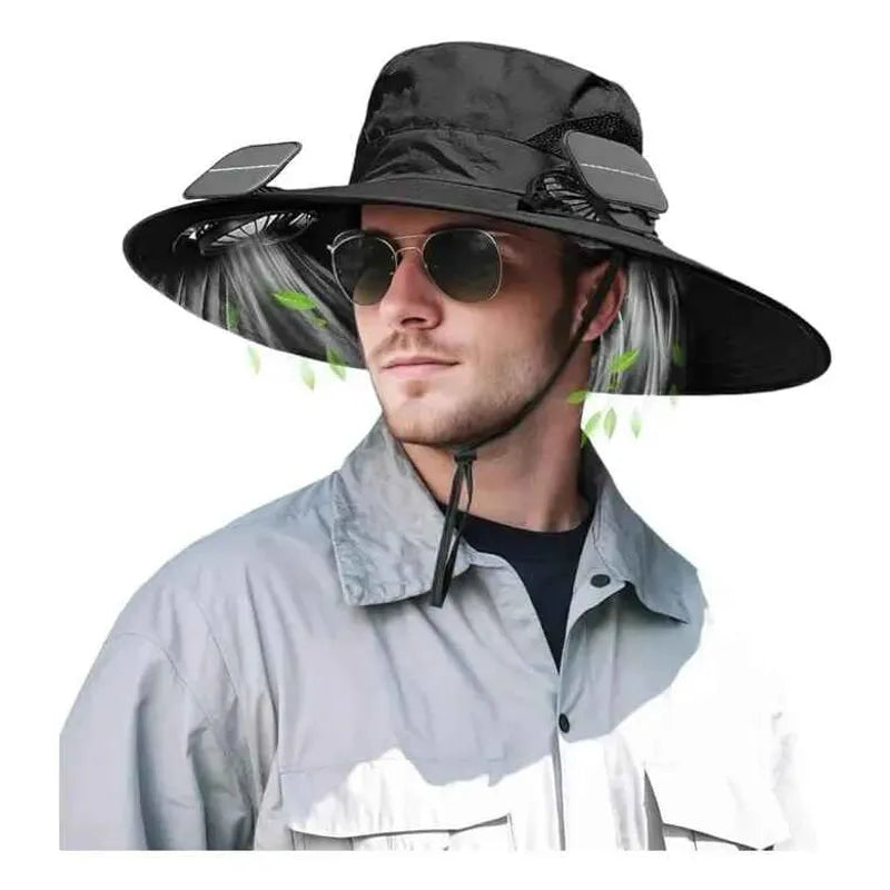 Sombrero Ventilador Solar BreezeHat™